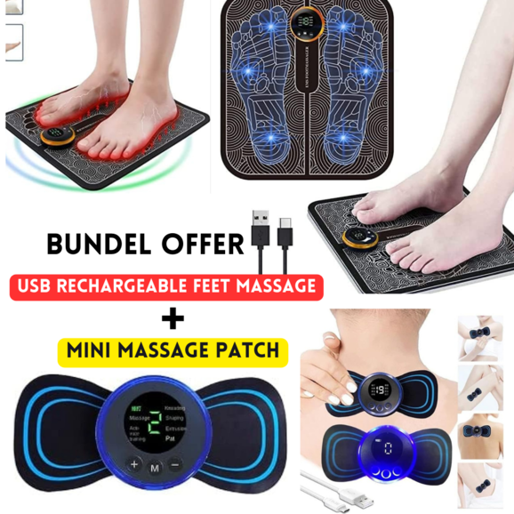 Bundel Offer Feet Massage with Massage Patch in Dubai